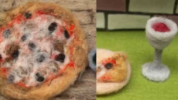 Viral: Pizza Made Of Wool Drives The Internet Crazy With Its Cool Animation; Reddit Enjoys