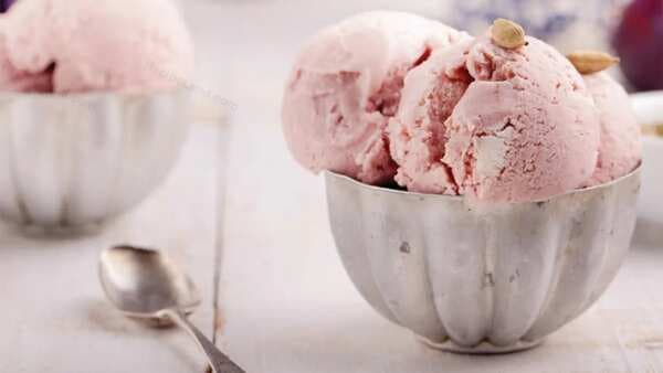 Ice Cream Day 2022: Healthy Plum Ice Cream Recipe For Toddlers