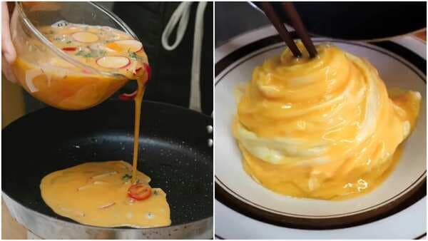 This Viral Video Of 'Tornado Omelette' Is Oddly Satisfying
