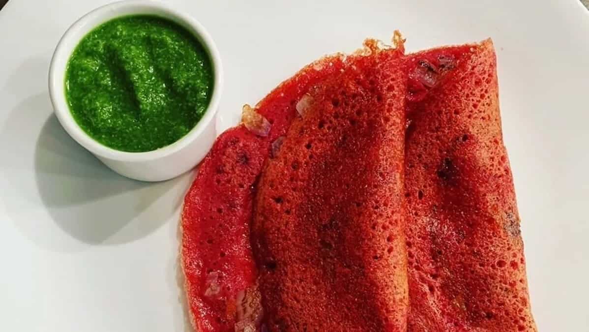 Beetroot Dosa; Healthy And Delicious Breakfast For Weightloss