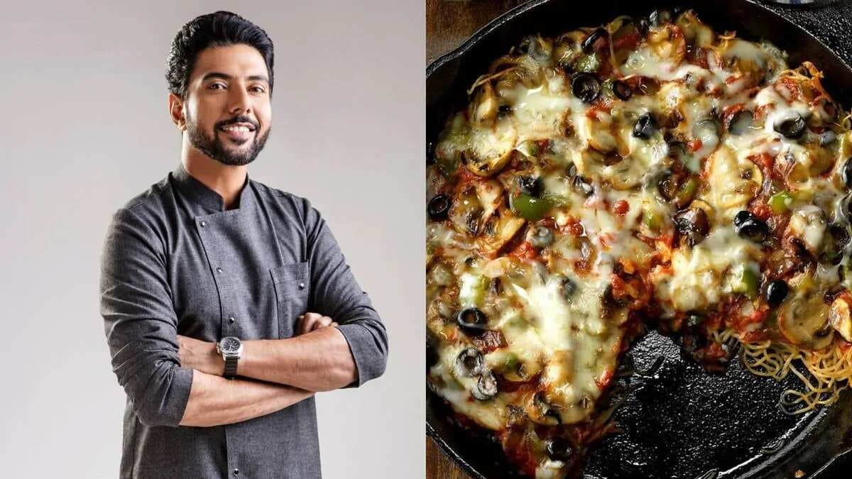 It's Time To Drool Over Chef Ranveer Brar’s Pasta Pizza Recipe