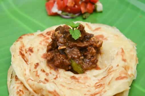 Multi-Layered Parotta and Beef Fry, Kerala's Best On Your Plate
