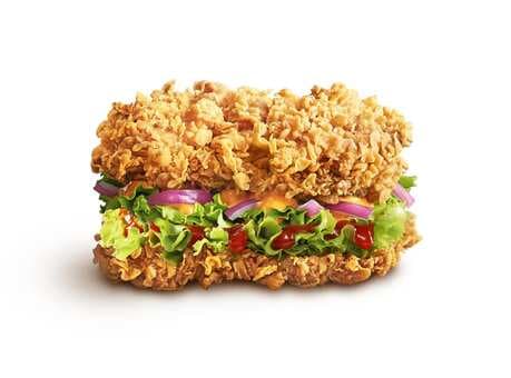 KFC’s No-Bun, All-Meat Chicken Burger Is Back In The Menu After Popular Demand