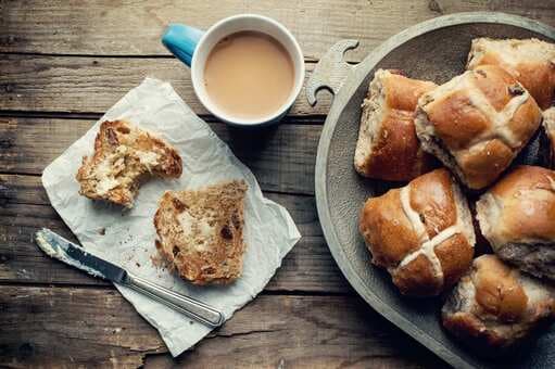Easter Special Hot Cross Buns And Carrot Cake By Chef Prem K Pogakula