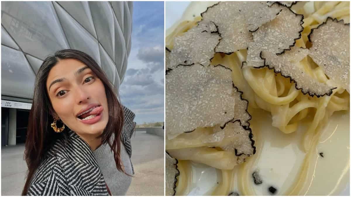 Spaghetti Alfredo, Lemon Meringue Pie And More: Athiya Shetty Enjoys Her Fancy Dinner Outing 