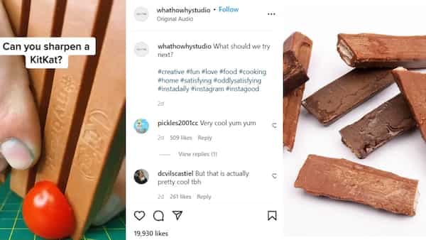 A KitKat Bar Sharpened To Slice A Tomato, Say What? Don’t React Before You Watch The Viral Hack 