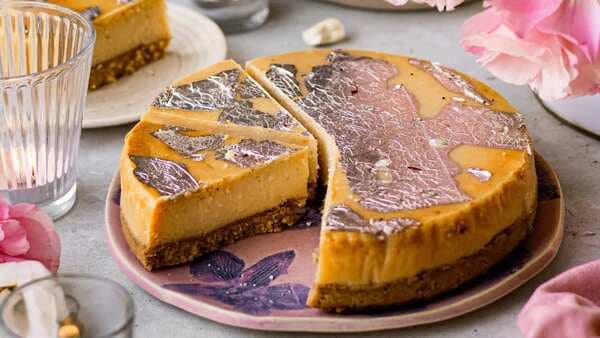 Slurrp Exclusive: Try This Diwali Special Kaju Katli Cheesecake Recipe By Baker Shivesh Bhatia 