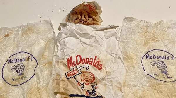 Trending: Man Finds 60-Year-Old McDonald’s Meal In Wall While Renovating Home