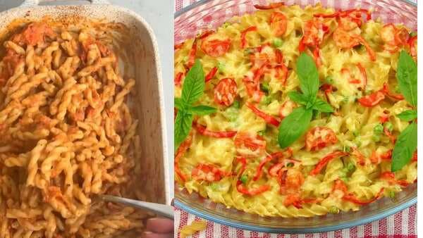 Trending: After Baked Feta Pasta, This Baked Hummus Pasta Is Lapping It Up On The Internet 