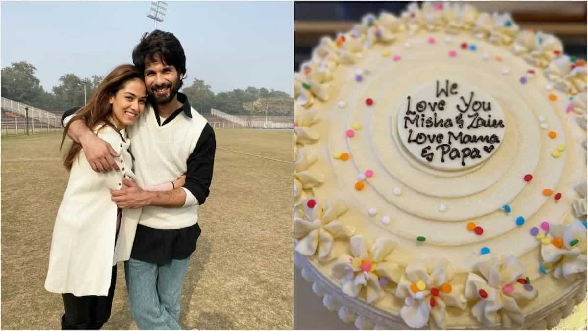 Misha And Zain Get Yummy 'Old-School Cake' From Shahid Kapoor And Mira Rajput