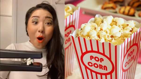 Microwave Popcorn Is Passé: Woman Shows Us How To Do It With A Straightener