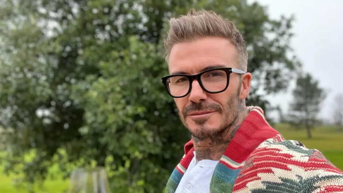 David Beckham’s Dinner With His Mother Was All About Noshing On His Childhood Favourites