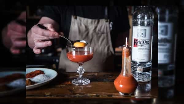Prairie Oyster: Cocktail With Egg Yolk And Hot Sauce,Aye Or Nay?