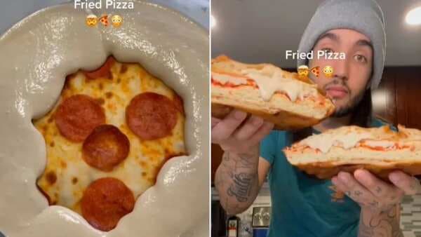 Viral: Deep Fried Pepperoni Pizza Leaves The Internet Unhappy; Seen Yet? 