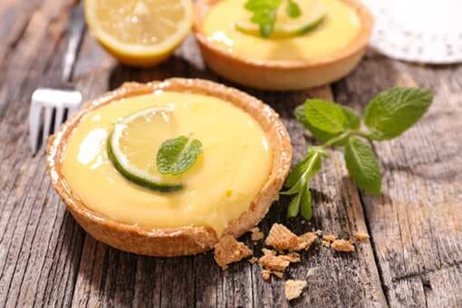 Classic Lemon Tart: Smooth And Crispy Tart With Citrusy Custard 