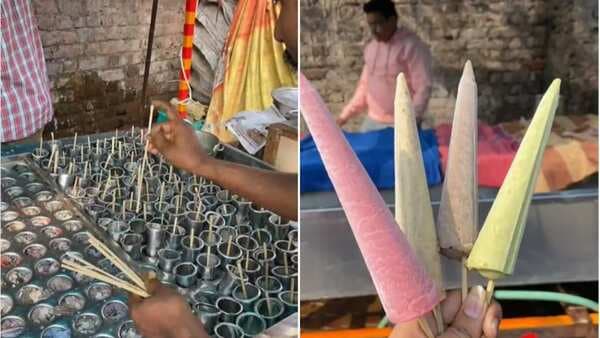 Watch: This Amazing Video Reveals The Secret Technique Of Freezing Kulfi By Street Vendors