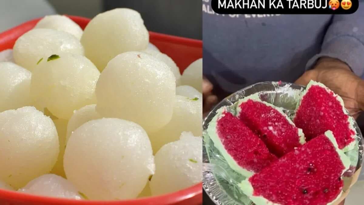 Agra’s Makhan Ka Tarbooz Dish Gives An Unusual Twist To A Popular Bengali Sweet 