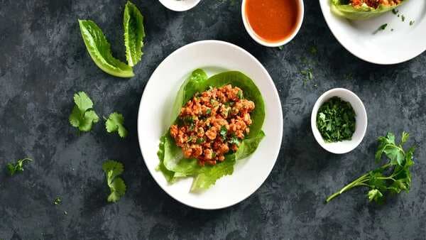 Chicken Salad In Lettuce Cups: A Savoury And Spicy Treat For You