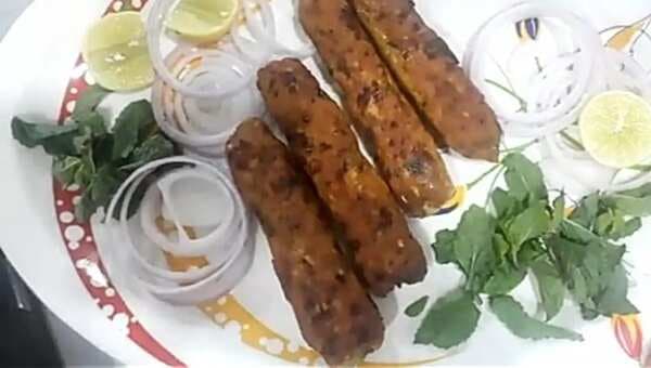Chicken Cheese Kebab: Grilled Soft Meaty Bites