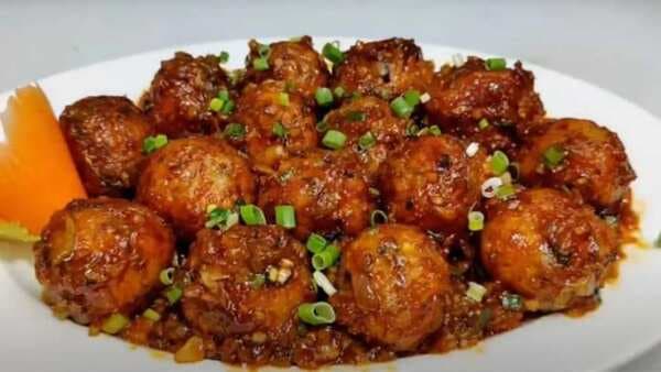 Egg Manchurian: Protein Rich Full Meal