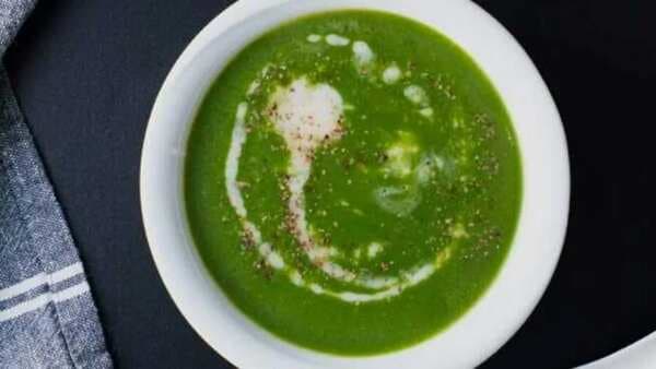 Spinach Soup: Creamy and Filling
