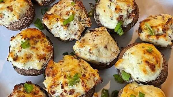 Stuffed Mushrooms: Juicy, Soft, And Loaded With Cheese