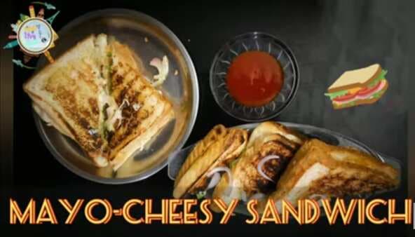 Mayo Cheese Sandwich 🥪