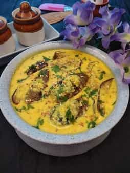 Dahi baingan/ Brinjal curry
