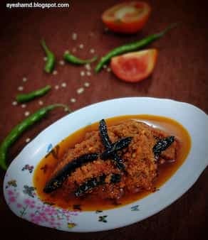 Hyderabadi Spicy Tomato/Tamatar Chutney Recipe