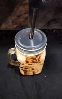 Chocolate cold coffee with icecream