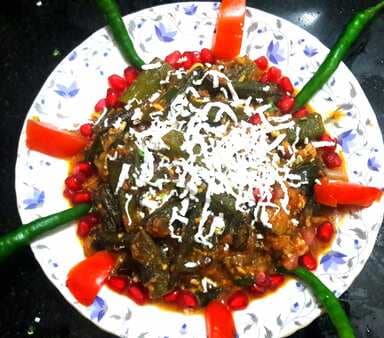 Anari Sahi Bhendi masala#Curry