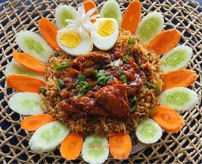 Chicken Khepsa Rice #ChickenRecipes #FEM5k