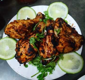 Smokey Tandoori chicken without tandoor/ microwave   #ChickenRecipes #FEM5K