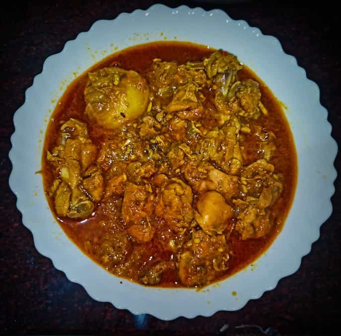 Spicy gravy chicken #fem5k #chickenrecipes