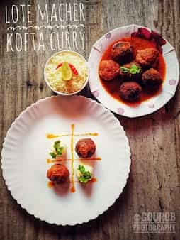 Bombay duck Kofta curry (lote fish Kofta curry )