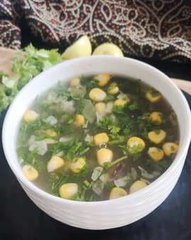 Lemon coriander soup