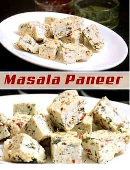Masala paneer( spiced/cottage/herbed paneer)