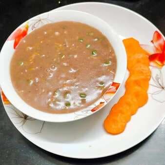 Ragi soup ( finger millet soup )