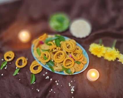 Oats curry leaves chakli