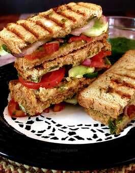 Grilled Bombay Sandwich