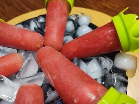 Watermelon ice candy