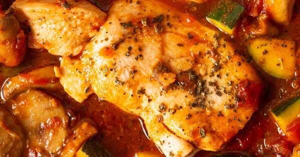 Italian Chicken Skillet Dinner
