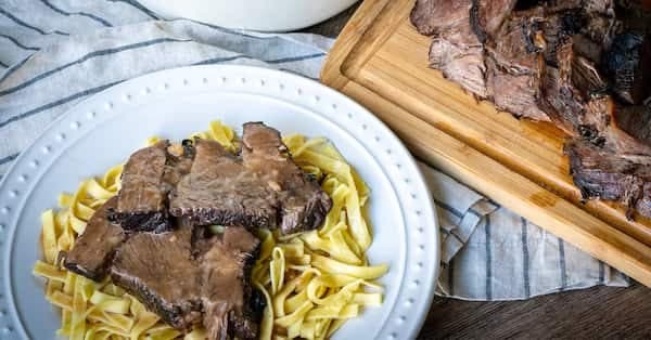 Sauerbraten with Noodles