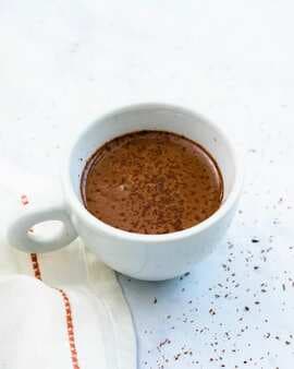 Homemade Vegan Hot Chocolate