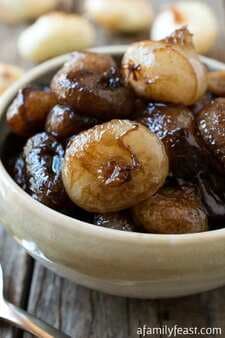 Sweet And Sour Balsamic Glazed Onions