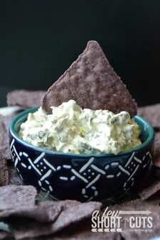 Seaweed Dip With Shark Fin Chips