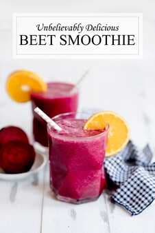 Vegan Beet Fruit Smoothie