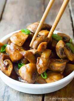 Stir Fried Asian Mushrooms