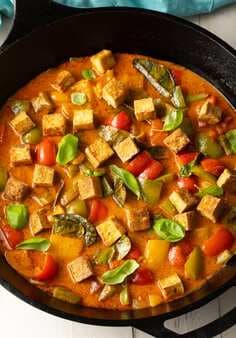 Panang Curry With Crispy Tofu