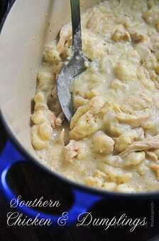 Southern Chicken And Dumplings